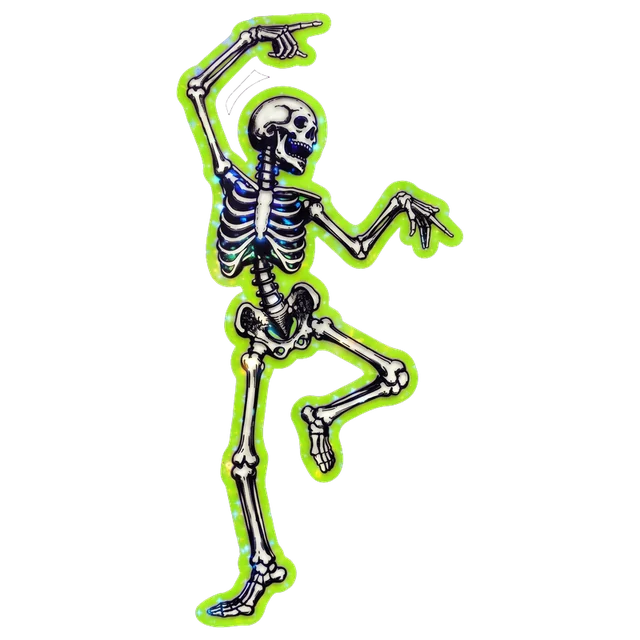 Dancing Skeleton sticker